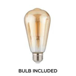 360 Lighting Burke Industrial Modern Wall Light Sconces Set Of 2 Dark Bronze Brass Hardwire 7 1/4" Fixture LED Clear Glass For Bedroom Bathroom Home -360 Lighting GUEST 05a804d6 88ec 44f4 8da5 c1d735cc2782