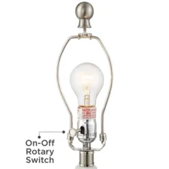 360 Lighting Dobbs 22 1/2" High Small Mid Century Modern Accent Table Lamps Set Of 2 White Ceramic Living Room Bedroom Bedside Nightstand House -360 Lighting GUEST 0c204002 5184 4695 9a7d e6357aef6ead