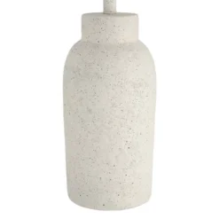 360 Lighting Jaime 27 1/2" Tall Modern Coastal Table Lamps Set Of 2 Faux White Sandstone Finish White Shade Living Room Bedroom Bedside Nightstand -360 Lighting GUEST 0f9740f5 08fd 4439 867f 864608e9c72f