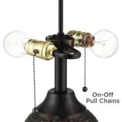 360 Lighting Cody 26" High Industrial Farmhouse Rustic Table Lamps Set Of 2 WiFi Smart Socket Pull Chain Oiled Bronze Finish Living Room Oatmeal Shade 11 360 Lighting Cody 26" High Industrial Farmhouse Rustic Table Lamps Set Of 2 WiFi Smart Socket Pull Chain Oiled Bronze Finish Living Room Oatmeal Shade -360 Lighting GUEST 1a8f725c c498 491c 9574 1cf3f37dfaaa