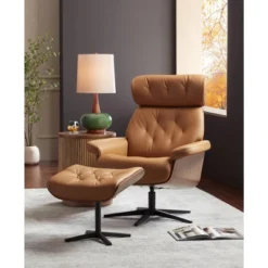 360 Lighting Andi 25" High Mid Century Modern Table Lamp Green Ceramic Wood Single White Shade Living Room Bedroom Bedside Nightstand Colors May Vary -360 Lighting GUEST 418782a9 c2ad 41a6 89fd d1560b6ab0ae