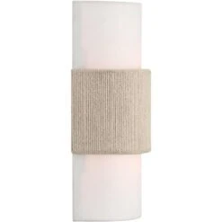 360 Lighting Cabo 14 1/2" Linen And Rope 2-Light Wall Sconce -360 Lighting GUEST 51575841 28be 477b 9767 36d7f38ae30f