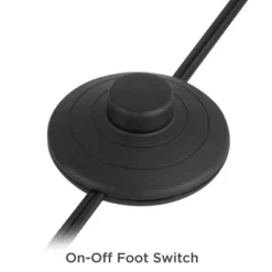 360 Lighting Rayna Mid Century Modern Downbridge Floor Lamp 61 1/2" Tall Black Gold Metal Off White Linen Drum Shade For Living Room Reading Bedroom -360 Lighting GUEST 5a6101ce b790 4952 9185 aaecadfd32c7