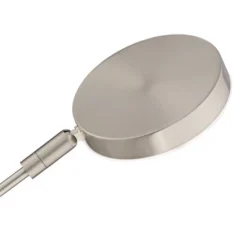 360 Lighting Xenos Modern Desk Lamp 20" High Satin Nickel With USB Charging Port LED Adjustable Arm White Head For Bedroom Living Room Bedside Reading -360 Lighting GUEST 8110a01e 75eb 4118 9158 54d0ad77ec85