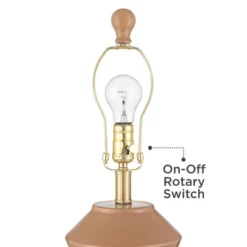 360 Lighting Tatum 22 1/4" High Small Geometric Mid Century Modern Accent Table Lamp Red Clay Glaze Finish Ceramic Single Living Room Bedroom 13 360 Lighting Tatum 22 1/4" High Small Geometric Mid Century Modern Accent Table Lamp Red Clay Glaze Finish Ceramic Single Living Room Bedroom -360 Lighting GUEST 8792e529 df2b 460f afba 4a3920e5a8ce