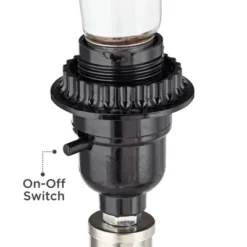 360 Lighting Rita 14 3/4" High Small Modern Accent Table Lamps Set Of 2 WiFi Smart Socket Blue-Green Glass Living Room Bedroom Bedside Nightstand -360 Lighting GUEST 8e68d4c9 d9ff 4762 94a4 175c36937f3f