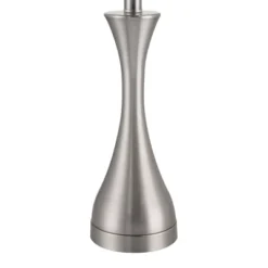 360 Lighting Koncave 24 1/2" High Modern Table Lamps Set Of 2 Silver Brushed Nickel Finish Metal White Shade Living Room Bedroom Bedside Nightstand 10 360 Lighting Koncave 24 1/2" High Modern Table Lamps Set Of 2 Silver Brushed Nickel Finish Metal White Shade Living Room Bedroom Bedside Nightstand -360 Lighting GUEST 9674669f 94f1 49ef 9138 10a2e477392d