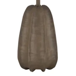 360 Lighting Calabasa 30" Tall Large Modern End Table Lamp Chocolate Brown Finish Single White Shade Living Room Bedroom Bedside Nightstand House -360 Lighting GUEST a4844e8d beb3 4c94 a1ef 46adeecf3c49