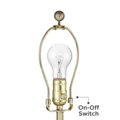 360 Lighting Modern Table Lamp With USB Charging Port 20.5" High Green Ribbed Ceramic Oatmeal Fabric Drum Shade For Bedroom Desk (Color May Vary) 11 360 Lighting Modern Table Lamp With USB Charging Port 20.5" High Green Ribbed Ceramic Oatmeal Fabric Drum Shade For Bedroom Desk (Color May Vary) -360 Lighting GUEST a7b7ff37 d57f 4bd7 a4f8 0eb4280e4a79 1