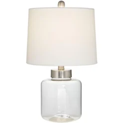 360 Lighting Coastal Accent Table Lamps 20.5" High Set Of 2 Small Clear Glass Fillable Shells White Drum Shade For Living Room Family Bedroom 14 360 Lighting Coastal Accent Table Lamps 20.5" High Set Of 2 Small Clear Glass Fillable Shells White Drum Shade For Living Room Family Bedroom -360 Lighting GUEST ab2320fb f04a 484a 8ec1 e1ce8ffcf2e1