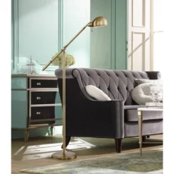 360 Lighting Dawson Traditional Pharmacy Floor Lamp 55" Tall Brass Metal Adjustable Boom Arm Dome Head For Living Room Reading Bedroom Office -360 Lighting GUEST b20fd911 cc17 4426 9b15 6f57d1d66fa6