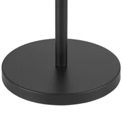 360 Lighting Karis Farmhouse Rustic 62 1/2" Tall Standing Floor Lamps Set Of 2 Lights Downbridge Edison Foot Switch Metal Matte Black Glass Shade -360 Lighting GUEST c7054693 de82 411a 9716 8cb5f303abff