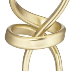 360 Lighting Liza 26 1/2" Tall Luxe Modern Glam Table Lamps Set Of 2 Gold Living Room Bedroom Bedside Nightstand House Kitchen Entryway White Shade -360 Lighting GUEST cce43e28 3810 4ebe bc9a d654f45d9531