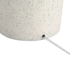 360 Lighting Jaime 27 1/2" Tall Modern Coastal Table Lamps Set Of 2 Faux White Sandstone Finish White Shade Living Room Bedroom Bedside Nightstand -360 Lighting GUEST d54b1a80 94fe 454a 8986 85a9f23538f0