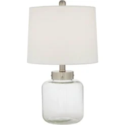 360 Lighting Coastal Accent Table Lamp With Table Top Dimmer Fillable 20.5" High Clear Glass Canister Off White Drum For Living Room Bedroom 15 360 Lighting Coastal Accent Table Lamp With Table Top Dimmer Fillable 20.5" High Clear Glass Canister Off White Drum For Living Room Bedroom -360 Lighting GUEST d6d6e616 e956 42bf 871b 1d70f292c1c4
