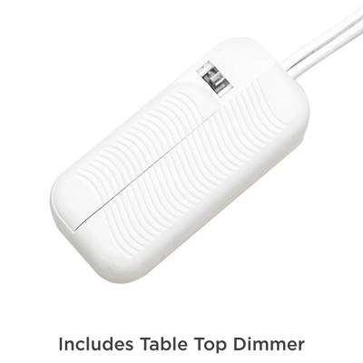 360 Lighting Andre Modern Table Lamps 26 3/4" High Set Of 2 Metal With USB And AC Power Outlet In Base Table Top Dimmers White Drum Shade For Desk 6 360 Lighting Andre Modern Table Lamps 26 3/4" High Set Of 2 Metal With USB And AC Power Outlet In Base Table Top Dimmers White Drum Shade For Desk - Image 6