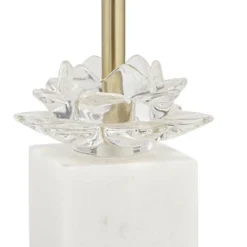 360 Lighting Phoebe Modern Buffet Table Lamps 28 1/2" Tall Set Of 2 Gold Metal White Drum Shade For Bedroom Living Room Bedside Nightstand Office Kids -360 Lighting GUEST f93e4acb 5117 44ee a2fc 168df1b1dd67